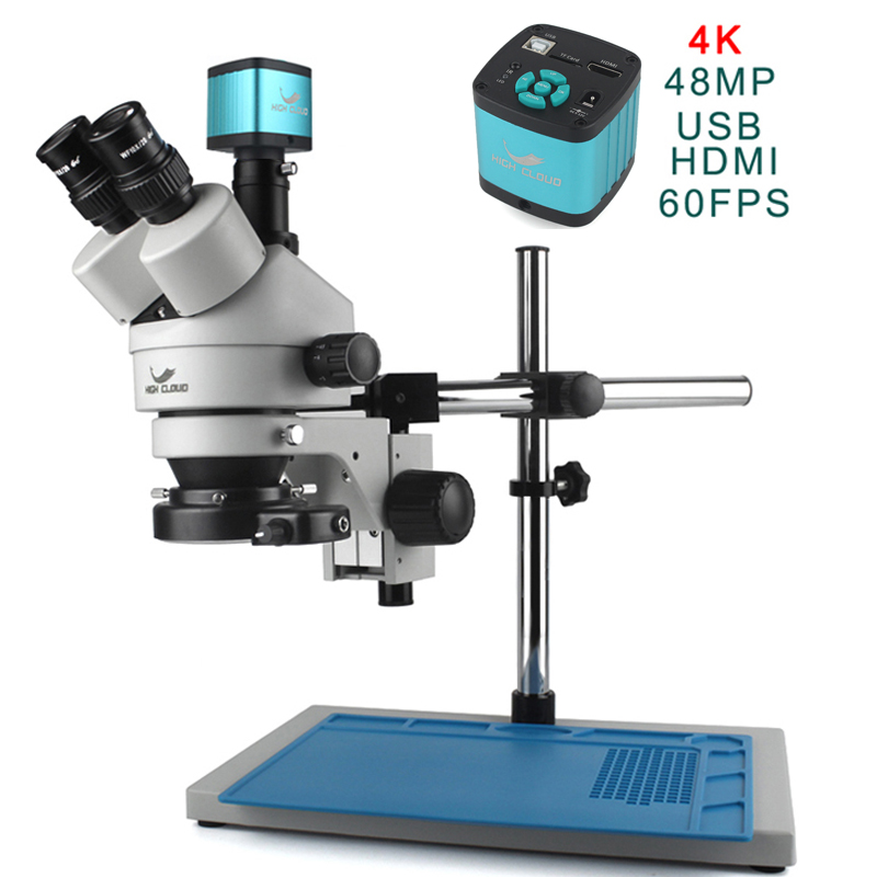Simul-Focal Industrial Microscope 4K Hdmi - 4K 48MP HDMI 카메라 세트 3.5X
