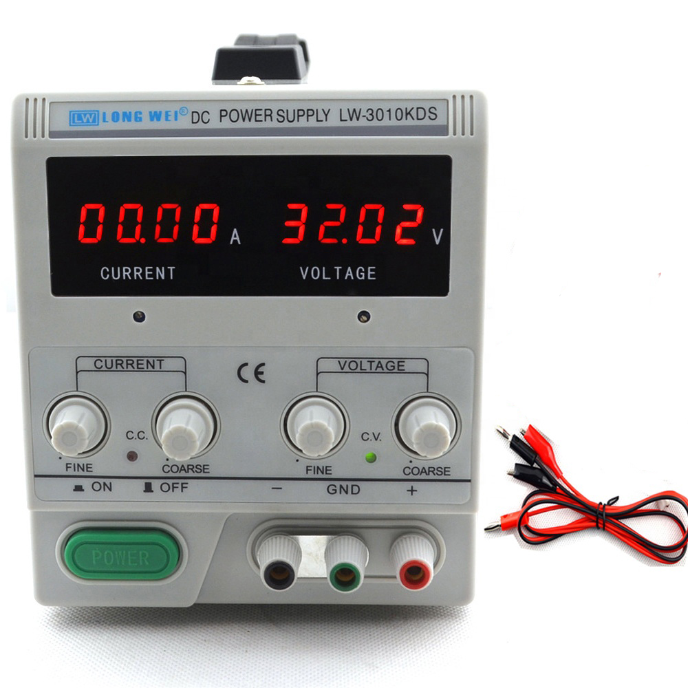 High Precision Dc Power Supply 30V 10A - 고정밀 4자리 DC 정전압 전원 공급