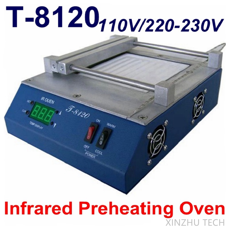 Infrared Bga Rework Station - PUHUI T-8120 예열기 IR 예열 오븐