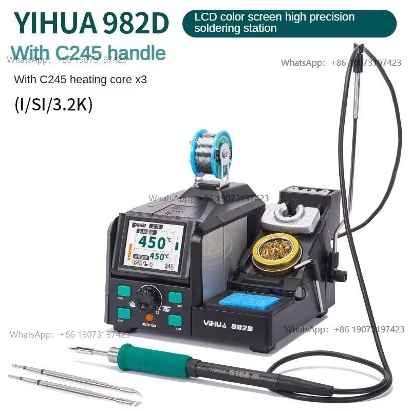982D 디지털 급속 가열 납땜 인두 스테이션 정밀 전 - C210 Precision Soldering Station 리뷰 및 가격