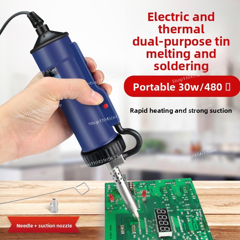진공 펌프와 발열체가 있는 전기 납땜 제거 건, PCB - Desoldering Pump Electric Vacuum Station 리뷰 및 가격