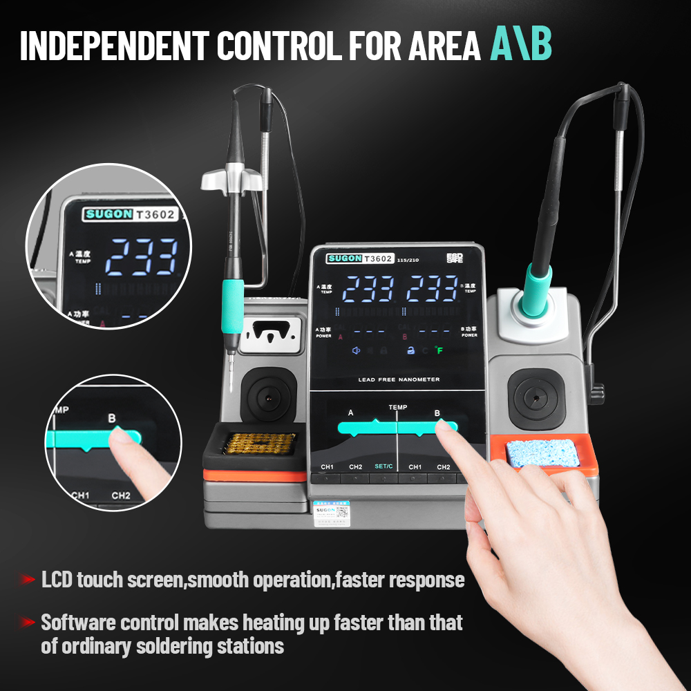 2 in 1 납땜 스테이션 LCD 디지털 디스플레이 용 - Infrared Bga Rework Station 리뷰 및 가격