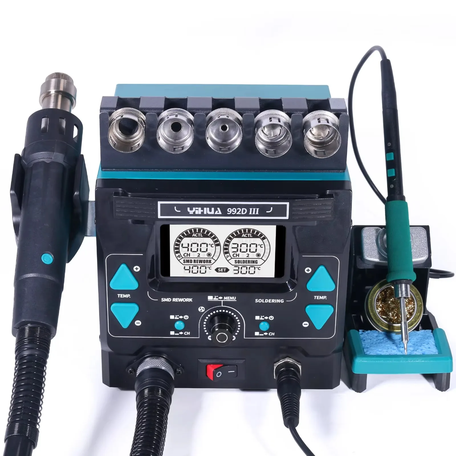 YIHUA992D-III 1000W 고출력 리워크 납땜 - C210 Precision Soldering Station 리뷰 및 가격