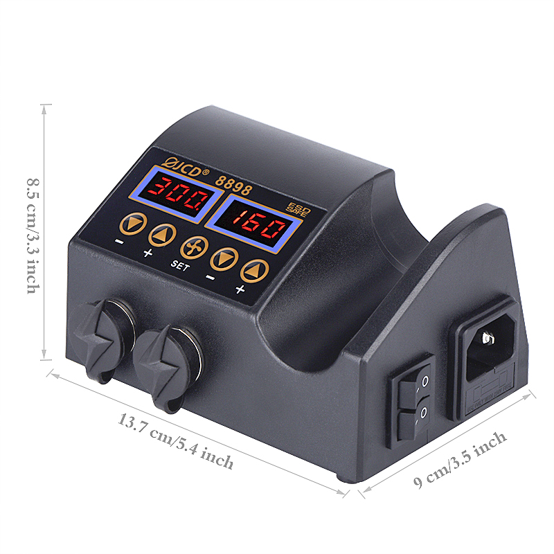 JCD 8898‑16 750W 2‑인‑1 LCD 디지털 - 2 In 1 Soldering Rework Station 750W 리뷰 및 가격