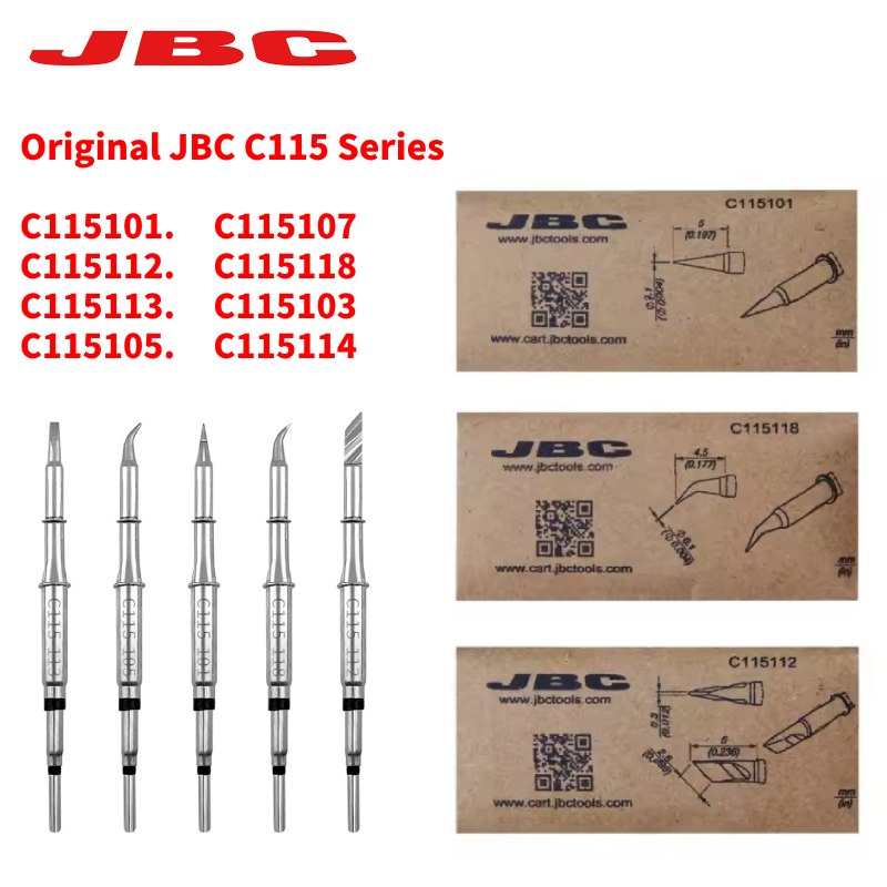 오리지널 JBC C115 납땜 인두 팁 리워크 정밀 공 - C115 Nano Soldering Iron Station 리뷰 및 가격