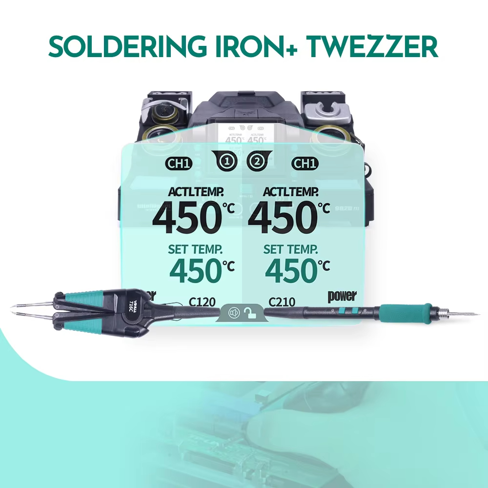 자동 보정 기능이 있는 SMT SMD 마이크로 부품 리 - C210 Precision Soldering Station 리뷰 및 가격