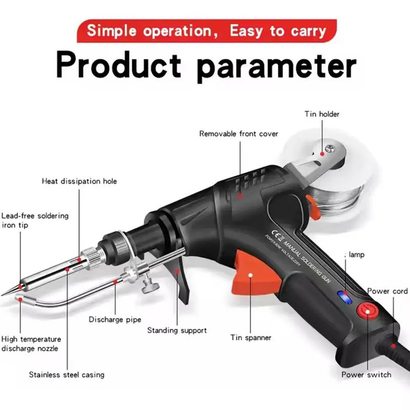 다기능 납땜 인두 납땜 건 세트 휴대용 납땜기 110V - Laser Soldering Machine Handheld 리뷰 및 가격